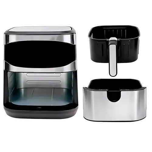 Аерогриль Hoffmans HM-788, 12 л, 2400 Вт, 12 програм, цифровий LED-дисплей, таймер, антипригарна чаша - фото 6