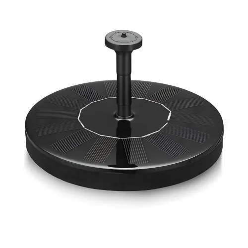 Садовий фонтан Solar Fountain, 5 режимів розпилення, без батарейок, Ø 15 см, пластик + метал, висота 40 см - фото 2