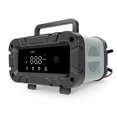 Автомобільний пуско-зарядний пристрій E-fast TK-400, 12 В, 96 Вт, для акумуляторів 2-150 А·год, з дисплеєм