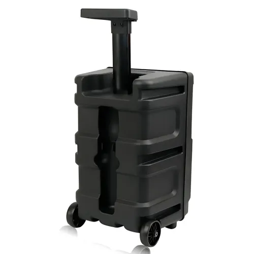 Колонка Kimiso QS-3810 15Вт, караоке + микрофон, светомузыка, Bluetooth/FM/USB/TF/AUX, аккумулятор - фото 4