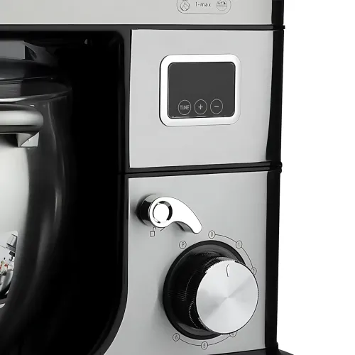 Планетарний міксер Hoffmans HM-8081 1600 Вт, тістоміс із чашею 12 л, 6 швидкостей, 3 насадки, турборежим - фото 4