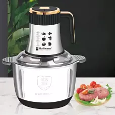 Кухонный измельчитель-блендер Hoffmans HM-8848 1800 Вт 5 л, 6 лезвий, чаша из нержавеющей стали, 3 скорости