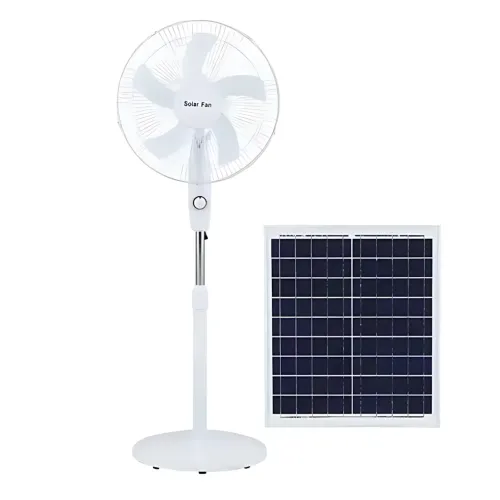 Вентилятор Solar Fun MNJ-168 16, 15 Вт, із сонячною панеллю 12 Вт і димером, акумулятор 12000 мА·год - фото 5