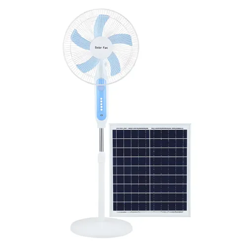 Вентилятор підлоговий Solar Fun MNJ-188 із сонячною панеллю 20 Вт, 16 дюймів, 25 Вт, 3 швидкості, кнопки - фото 2