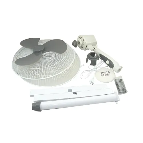 Вентилятор підлоговий Khata Plus 2151 FN 100 Вт, 40 см, 3 швидкості, регулювання висоти та кута, білий - фото 7