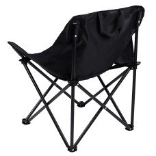 Складной кемпинговый стул Moon Chair со спинкой и карманом, оксфорд и углеродистая сталь, до 120 кг, с чехлом