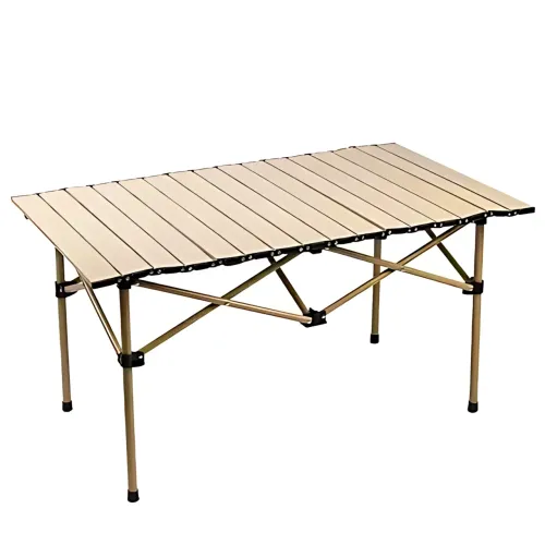 Складной туристический стол AND 95×55×50 см, металл+алюминий, до 60 кг, вес 4,8 кг, с сумкой, для пикника - фото 4