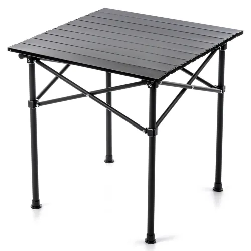 Складной туристический стол AND 50×50×54 см, алюминиевый, 2.2 кг, до 80 кг, в сумке, для пикника, кемпинга - фото 3