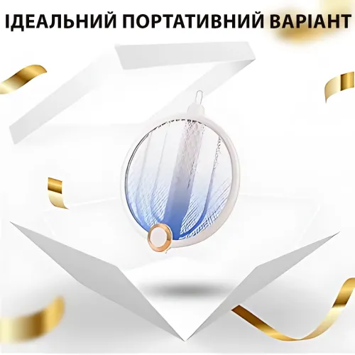 Електрична мухобійка-ловушка Buzzeap 3в1, УФ-світло, Type-C, складана ручка, 2 режими роботи - фото 5