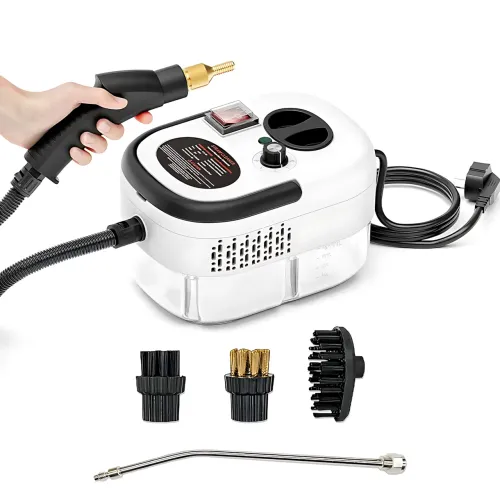 Пароочисник портативний Steam Cleaner 2500, 3 бари, 1200 мл, нагрівання за 30 сек, 6 режимів, відпарювач - фото 10