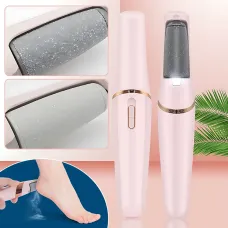 Електрична пемза для педикюру Pretty Girl Flawless Pedi AND 002, 2 насадки, акумуляторна, 2 швидкості, USB