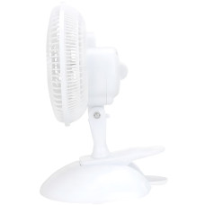 Настільний вентилятор MS-1623 Fan 2 в 1 з прищіпкою, 6 (15 см), 3 режими, поворот 90°, від 220 В