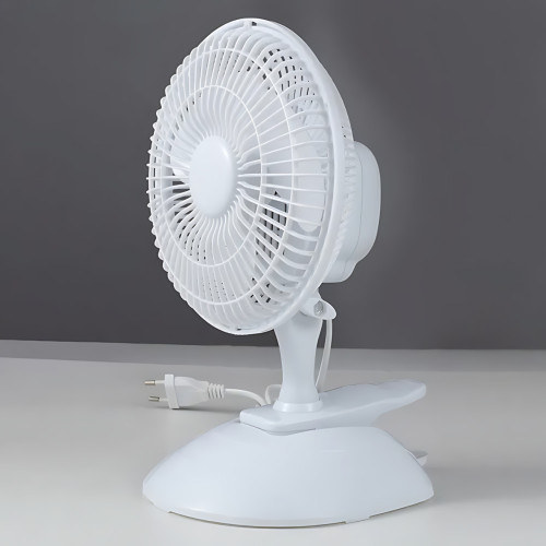 Настільний вентилятор MS-1623 Fan 2 в 1 з прищіпкою, 6 (15 см), 3 режими, поворот 90°, від 220 В - фото 2