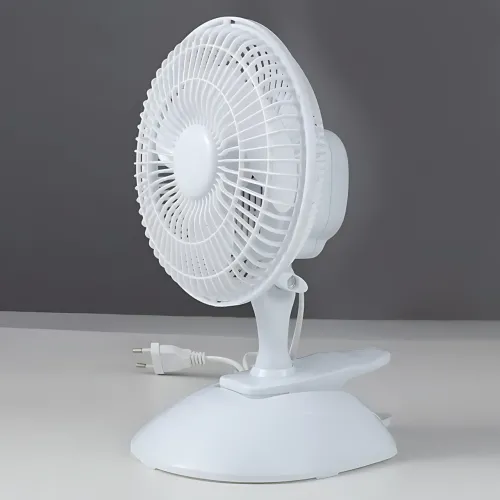 Настільний вентилятор MS-1623 Fan 2 в 1 з прищіпкою, 6 (15 см), 3 режими, поворот 90°, від 220 В - фото 8