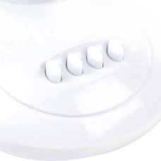 Вентилятор настільний Domotec MS-1626 16 (43 см), 40 Вт, 3 швидкості, поворот, нахил, робота від 220 в, білий