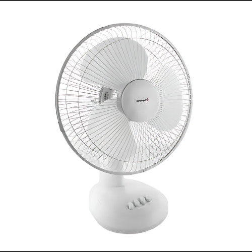 Вентилятор настільний Domotec MS-1626 16 (43 см), 40 Вт, 3 швидкості, поворот, нахил, робота від 220 в, білий - фото 3