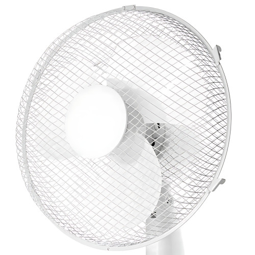 Вентилятор настільний Domotec MS-1626 16 (43 см), 40 Вт, 3 швидкості, поворот, нахил, робота від 220 в, білий - фото 7