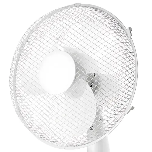 Вентилятор настільний Domotec MS-1626 16 (43 см), 40 Вт, 3 швидкості, поворот, нахил, робота від 220 в, білий - фото 6