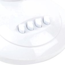 Вентилятор настольный Domotec MS-1626 16 (43 см), 40 Вт, 3 скорости, поворот, наклон, работа от 220в, белый