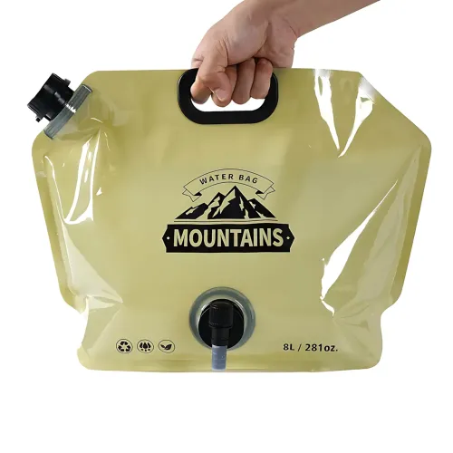 Сумка для воды складная AND-1, water bag 8 л, с краном, мерной шкалой, до 60 °C, 42.5×31.5 см - фото 2