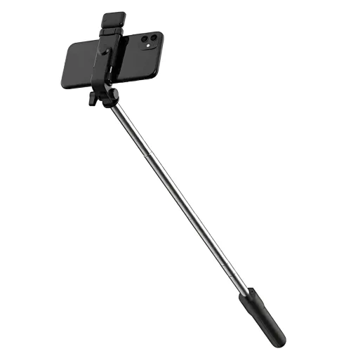 Селфі-палиця штатив монопод DF-01S AND 5222 з Bluetooth-комплексом, LED-підсвіткою, поворотом 360°, до 74 см - фото 3
