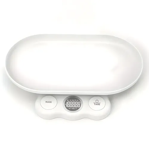 Цифровые весы Weighing by weight AND 0.1 г–5 кг, 30×16×16 см, съёмный поддон, USB/AAA, для кухни, животных - фото 3