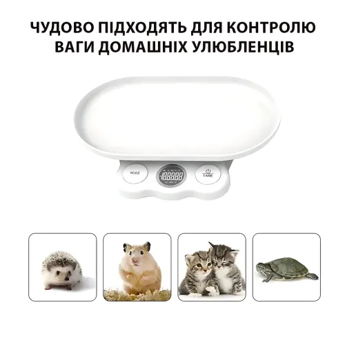 Цифровые весы Weighing by weight AND 0.1 г–5 кг, 30×16×16 см, съёмный поддон, USB/AAA, для кухни, животных - фото 9