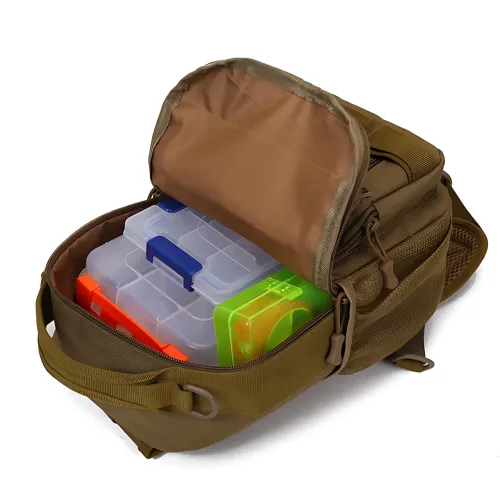 Сумка тактична Bag AND-7, 30 л, нейлон 600D з водовідштовхувальним ПВХ покриттям, рюкзак-органайзер - фото 5