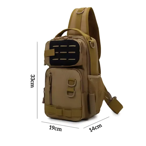 Сумка тактична Bag AND-7, 30 л, нейлон 600D з водовідштовхувальним ПВХ покриттям, рюкзак-органайзер - фото 9