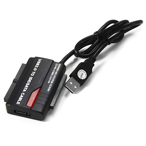 Переходник GUT USB–SATA/IDE 2.5 до 3.5'' ТБ — адаптер для HDD к ПК без корпуса - фото 4