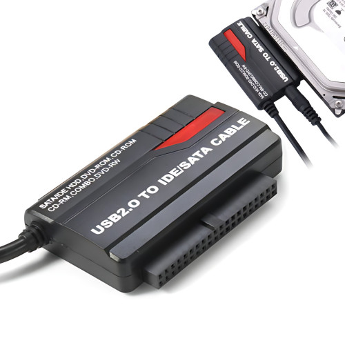 Переходник GUT USB–SATA/IDE 2.5 до 3.5'' ТБ — адаптер для HDD к ПК без корпуса - фото 9