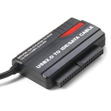 Переходник GUT USB–SATA/IDE 2.5 до 3.5'' ТБ — адаптер для HDD к ПК без корпуса