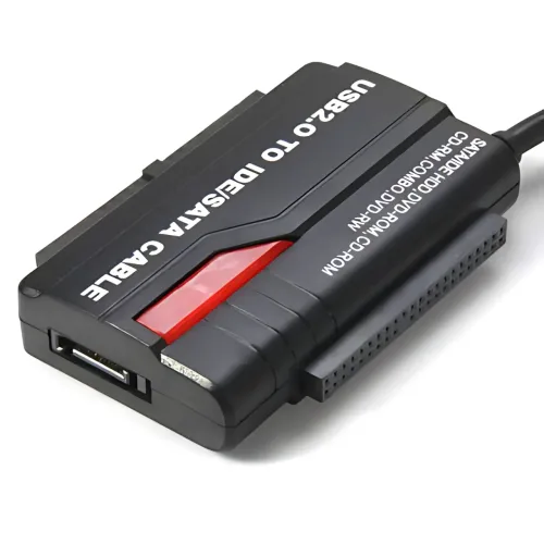Перехідник GUT USB-SATA/IDE 2.5 до 3.5 ТБ адаптер для HDD до ПК без корпусу - фото 3