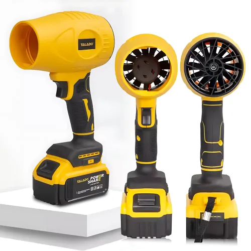 Безщітковий акумуляторний повітродув TALADO ML-B003 21В, 28500 об./хв, 430 CFM, 60 см/с, літієва батарея