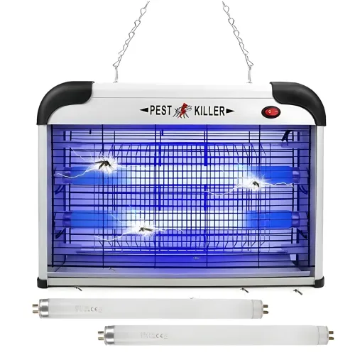 Электрическая инсектицидная лампа-ловушка Pest Killer ZCTT-L12, 12 Вт, 220В, 27×21×9 см, для комаров и мух - фото 5