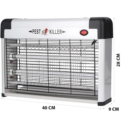 Електрична інсектицидна лампа-ловушка Pest Killer ZCTT-L20, 20 Вт, 220 В, 40×28×9 см, для комарів і мух - фото 8