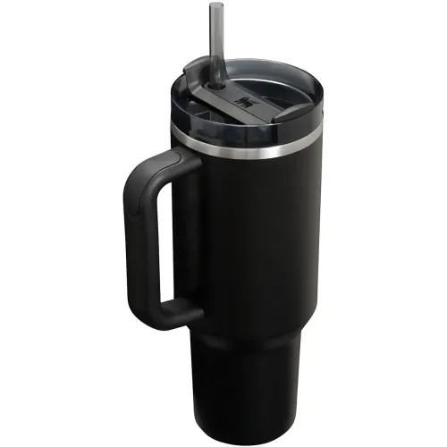 Термокухоль Stanley 1,18 л з кришкою FlowState і соломинкою, вакуумна ізоляція, неіржавка сталь, ручка Блакитний - фото 2
