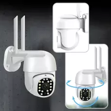 Поворотная Wi-Fi камера видеонаблюдения 5MP HX-A1536C Ziicam (3.6 мм), IP66, с ИК-подсветкой, микрофоном