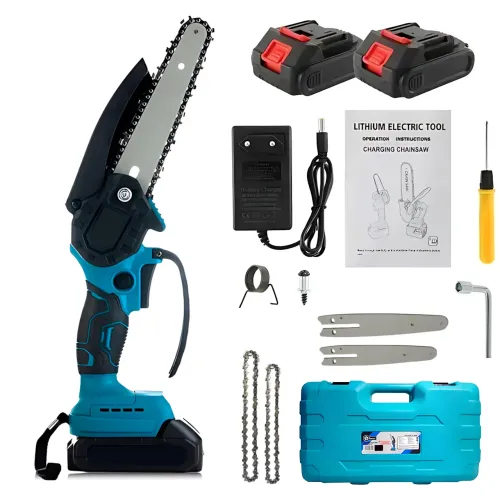 Аккумуляторная цепная пила DOMOTEC 48V Chain Saw (6 + 8) с кейсом и 2 АКБ