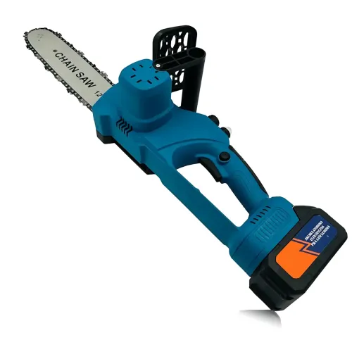 Акумуляторна ланцюгова пила DOMOTEC 12 (48V, 1300 Вт, 2 акумулятори, безщітковий мотор), електропила - фото 7