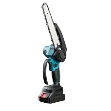 KRAFFTEC Chain Saw 8 — аккумуляторная цепная мини-пила 24V, 2 АКБ, 550–800 Вт, шина 205 мм, 10 м/с, кейс