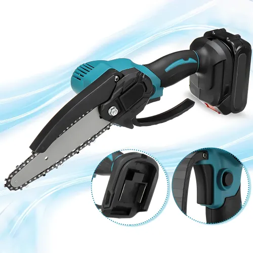 KRAFFTEC Chain Saw 8 — акумуляторна ланцюгова мініпила 24 V, 2 АКБ, 550-800 Вт, шина 205 мм, 10 м/с, кейс