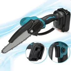 KRAFFTEC Chain Saw 8 — акумуляторна ланцюгова мініпила 24 V, 2 АКБ, 550-800 Вт, шина 205 мм, 10 м/с, кейс