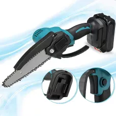 KRAFFTEC Chain Saw 8 — акумуляторна ланцюгова мініпила 24 V, 2 АКБ, 550-800 Вт, шина 205 мм, 10 м/с, кейс