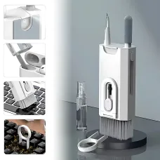 Набір для чищення ґаджетів 8-в-1 Cleaning Brush AND869 — для клавіатур, навушників, екранів, з мікрофіброю