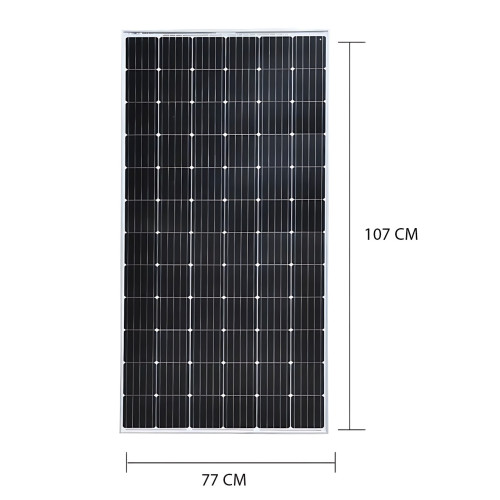 Солнечная панель WX-15000, 150 Вт, 18.24 В, 8.23 А — монокристаллическая, 107×77 см, для акб 24 В - фото 9