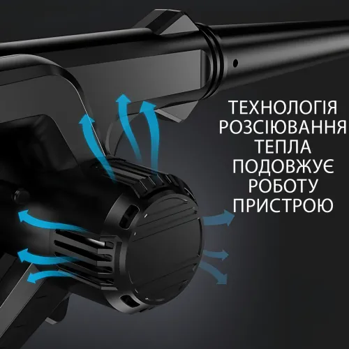 Акумуляторний повітродув 48 V з батареєю, універсальний повітродув-пилосос для прибирання - фото 8
