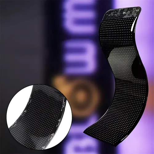 Гнучкий світлодіодний LED-дисплей ART-0566, RGB, Bluetooth керування з телефона та пульта, IP65, 37.4×9.2 см - фото 6