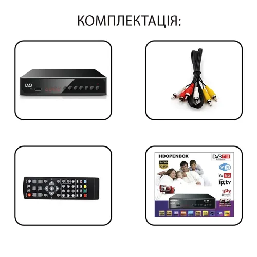 Цифрова приставка DVB-T2 T15 в металевому корпусі з Wi-Fi, дисплеєм, підтримкою Full HD 1080p, Dolby AC3 - фото 7