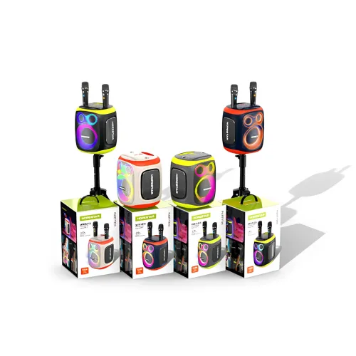Беспроводная Bluetooth колонка Hopestar Party 130, 120 Вт, 22000 мАч, 2 микрофона, караоке, TWS, LED, IPX5 - фото 16
